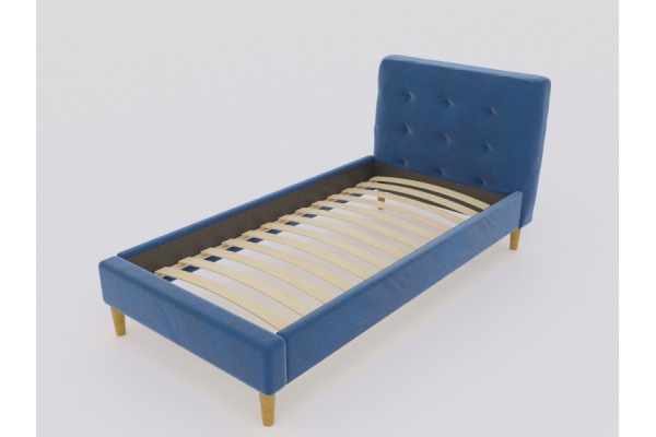 Кровать Пайли 900 синий