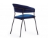 Кресло Turin mod. 0129571 темно-синий