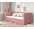 Кровать мягкая с подъёмным механизмом арт. 030 розовый