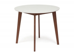 Стол обеденный Bosco Боско Белый-Коричневый