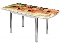 Стол раздвижной обеденный Бостон 3 брифинг бамбук