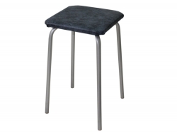 Табурет квадратный ДХ-9 цвет черный