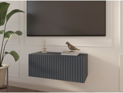 Тумба подвесная под телевизор Lines MTV1 750 мм Графит