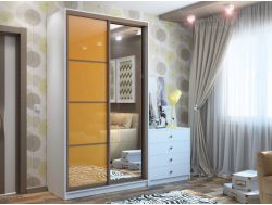 Шкаф-купе София МДФ белый