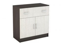 Комод 1 ящик 2 створки КМ 552-М Басса венге