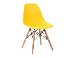 Стул пластиковый SC 001 желтый