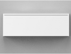 Тумба подвесная Unit 80х27 белый лёд глянец